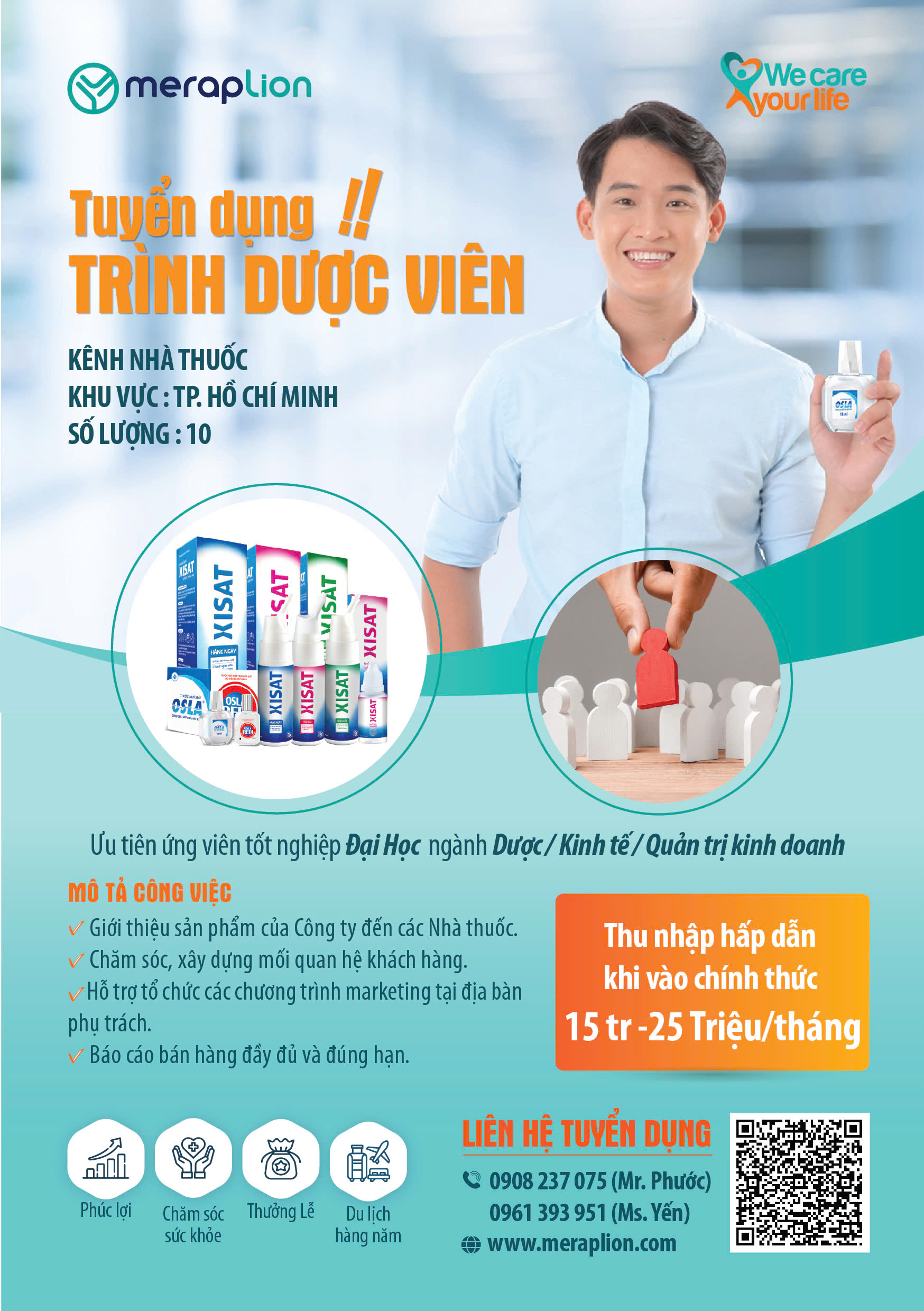Thông báo tuyển dụng Merap 